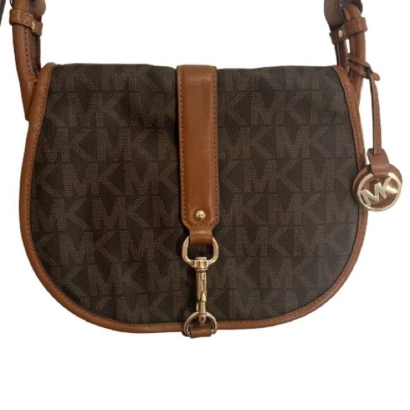 Michael Kors Jamie Saddle Crossbody Bag NWOT - Picture 2 of 11